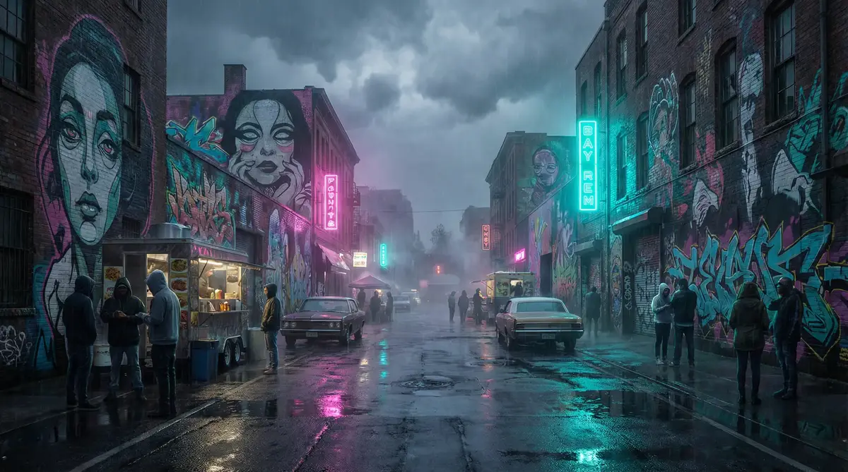 吃瓜黑料yandex - 雨夜壁画街
